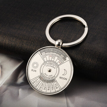 Best Gift 2010 To 2060 Years Calendar Metal Key Chain Personalized Key Ring