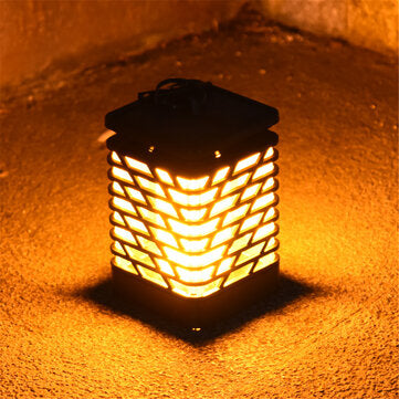 Flame Solar Torch Light Flickering Garden Lantern Lamp Waterproof