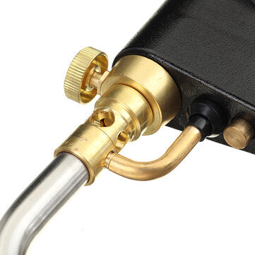 TS8000 Type High Temperature Brass Mapp Gas Torch Propane Welding Pipe With a Replaceable Brass Weld