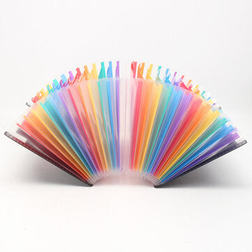 A4 24 Pockets Expanding Folder Accordion Multicolour Stand Expandable Portable Accordion File Busine