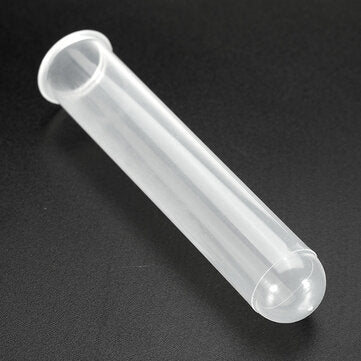 10Pcs 20mL Round Bottom Centrifuge Tube Clear Polypropylene EP Tube with Cap