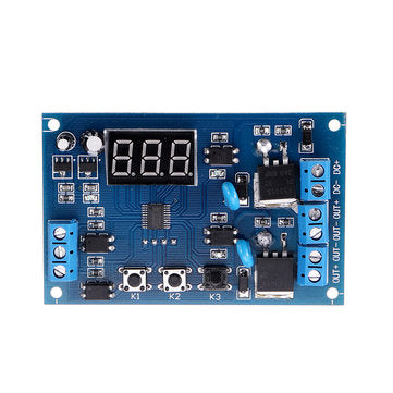 YYD-4 Double MOS Timer Relay Module 2 Channel Cycle Delay Timing Relay for Control Solenoid Valve Wa
