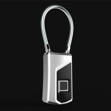 ANYTEK L1 USB Water Resistant Fingerprint Reader Smart Lock Keyless Padlock Anti Theft Safety Door L