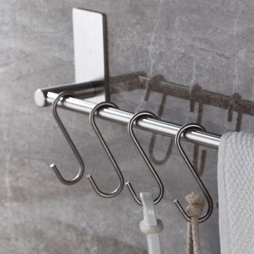 AUGIENB Powerful Silver "S" Shape Type 304 Stainless Steel House Kitchen Hanger Hooks