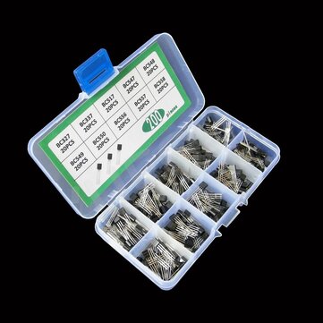 AOQDQDQD 200pcs TO-92 Diode 10 Values 20pcs Transistor Kit BC327 BC337 BC517 BC547 BC548 BC549 BC5