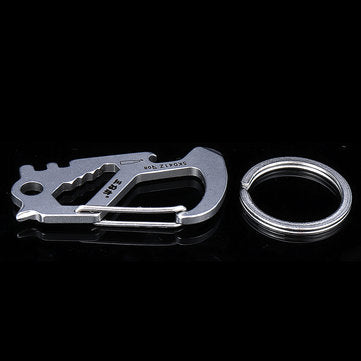 SANRENMU Multifunctional Keychain Tools Creative Car Waist Hanging for Men Women