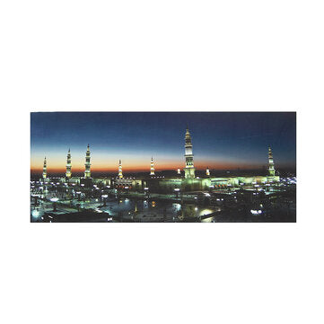 Wall Art Print Masjid Mosque Islamic Muslim Canvas Paintings Picture Home Decor