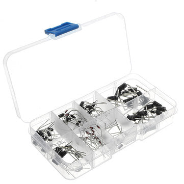 100 Pcs Diodes Kit Rectifier Schottky 1N4007 1N4148  1N5817 1N5408 1N5822 1N5399 FR107 FR207 In Comp