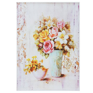 Flower Vase Abstract Wall Art Painting Canvas Print Picture Home Decorations Unframed