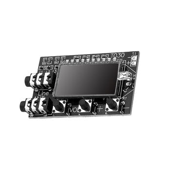 Digital LCD Dual Channel FM Stereo Transmitter Wireless Audio Transmission Module Frequency 76MHz-10