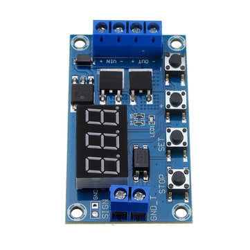 5pcs XY-J04 Trigger Cycle Time Delay Switch Circuit  Double MOS Tube Control Board Relay Module