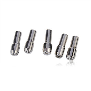 5pcs DREMEL Chucks 1mm/1.5mm/2.35mm/3mm/3.17mm Fits Dremel Rotary Tool