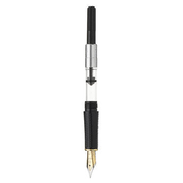 HERO 704 Fountain Pen Advanced 0.5mm Nib All-Steel Metal Fountain Pen Writing Signing Pen For Office