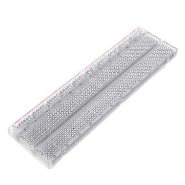 730 Holes Transparent Breadboard Protoboard DIY Kit Universal PCB Circuit Board Solderless