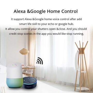 Zemismart Google Home Alexa Curtain Switch Blind Switches For Standard Roller Motor Slide Engine Wif