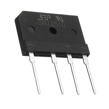 10Pcs 25A 1000V Diode Rectifier Bridge GBJ2510 Power Electronic Components For DIY Projects