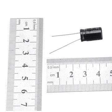 100Pcs High Frequency Low Impedance 25V 1000uF 10*13MM Aluminum Electrolytic Capacitor 1000uf 25v 25
