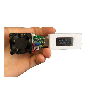 USB DC Electronic Load Resistor Battery Power Bank Capacity Testing Charger Adjustable Constant Curr