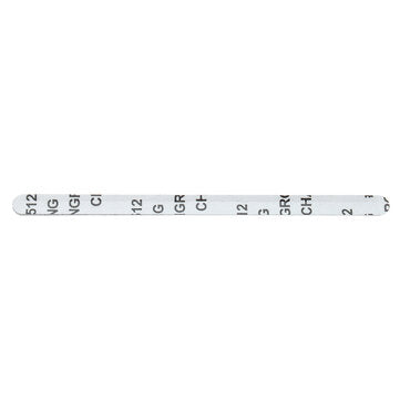 100Pcs Nose Bridge Strip Clip Face Mask DIY Material Self-adhesive Flat Aluminum Tools