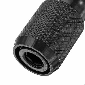 2Pcs 1/2 Inch Square To 1/4 Inch Hex Female Telescopic Socket Adapter Drill Chuck Converter Impact D