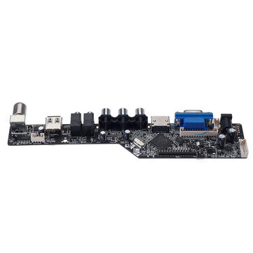 TV+HDMI+VGA+AV+USB+Audio TV LCD Driver Board Controller Board DIY Kit For 15.4 Inch Lp154W01 B154Ew0