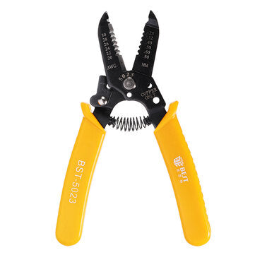 BEST-5023 20-30AWG 0.25-0.8mm Wire Stripper Plier Copper Cable Hardened Steel Plier