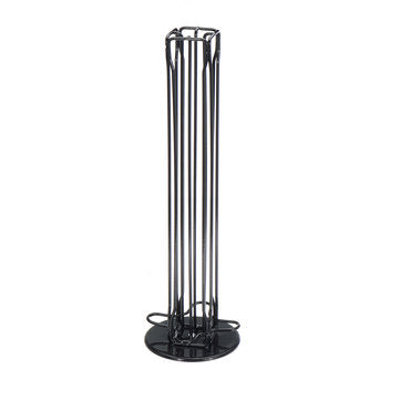 40pcs 360 Rotating Stainless Coffee Capsule Cup Holder Stand Storage for Nespresso