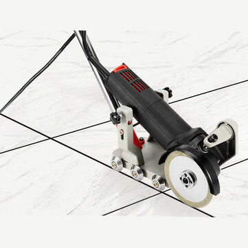 Ceramic Tile Gap Dust Grout Removal Tool Bracket with Blade for Angle Grinder