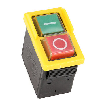 2Pcs 250V Universal KJD20-2 NVR Safety Switch Emergency Stop Saftey Cut Off Killer Touch Switch