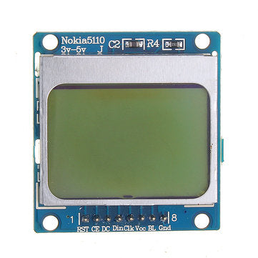 5pcs 5110 LCD Screen Display Module SPI Compatible With 3310 LCD