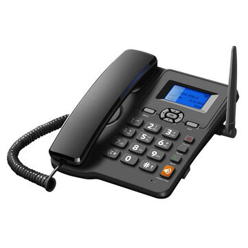 TES-6588 Dual SIM GSM Fixed Landline Wireless Phone (PLUG: EUPLUG)