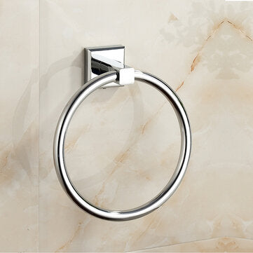 Stainless Steel Wall Mounted Toilet Paper Tissue Holder Self Bathroom Towel Rack
