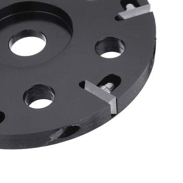 Drillpro 115mm 6 Carbide Tooth Wood Carving Disc Grinder Disc for 125 Angle Grinder
