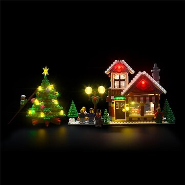 YEABRICKS DIY LED Lighting Light Kit for Lego 10249 Christmas Toy Store Building Blocks Lighting Acc