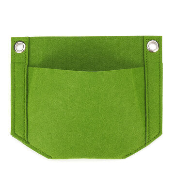 Wall Hanging Planting Bag Planter Garden Grow Bag (COLOR: GREEN)