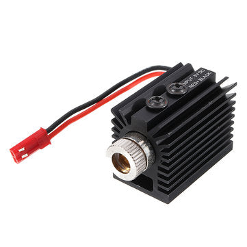 405nm 100/180/500mW Blue Violet Dot Laser Module Variable Focus w/ Heat Sink for ... (POWER: 500MW)