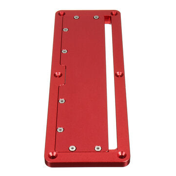 Electric Circular Saw Flip Cover Plate Flip-Floor Table Cover Plate Adjustable Aluminium Router Inse