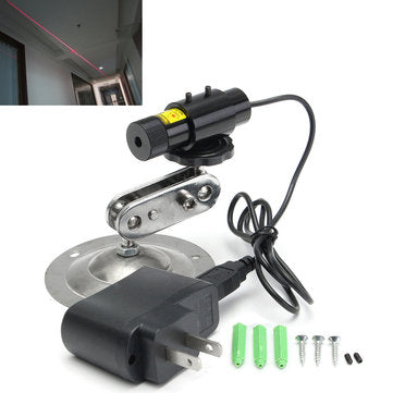 Focusable 648nm 650nm 100mW Red Laser Cross Module Locator Cutter Mount+Adapter