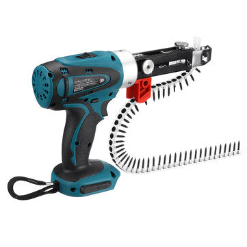 Drillpro Rechargeable Automatic Nail Guns Electric Screwdriver For Makita 18V Battery Plasterboard P