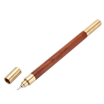 Woodworking Scriber Marking Pen Dual-use Gel-ink Pen Alloy Cutter Tip Carving Tool Paper Cutter