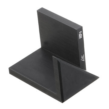 Black Aluminum Alloy 45 Degree Center Scribe Line Drawing Tool Right Metric System Gauge Angle Round