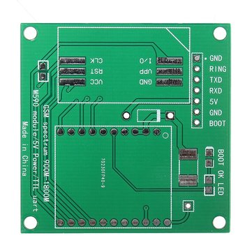 DIY M590E GSM GPRS Communication Module Kit Dual Band 900/1800MHZ 85.6 Kbit/s 900m-1800m For