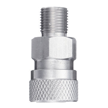 Stainless 1/8 BSPP Quick Release Hexagonal Coupler with 3 plugs for PCP Air Filling