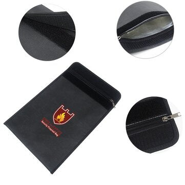 ENGPOW A4 Fireproof Document Bag Explosion-proof Storage Protection Bag Waterproof Fire-Resistant Mo