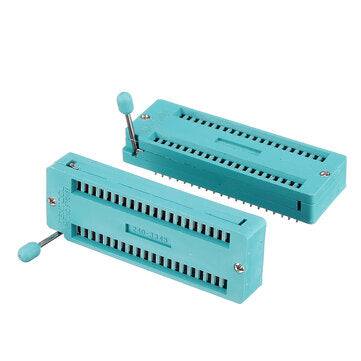 6pcs IC Lock Seat Zif Socket Test Universal zif Sockets 40Pin