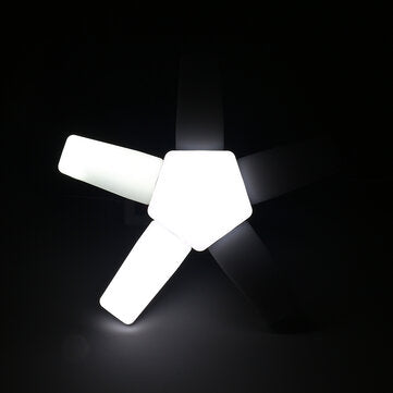 60W E26 LED Blades Garage Light Bulb Workshop Deformable Adjustable Lamp 85-265V