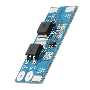 5pcs 2S 7.4V 8A Peak Current 15A 18650 Lithium Battery Protection Board With Over-Charge Discharge P