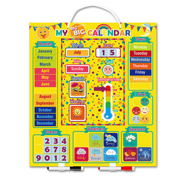Weather Calendar Magnetic Board Brain Development Wisdom Learning Enlightenment Creative Puzzle Mont