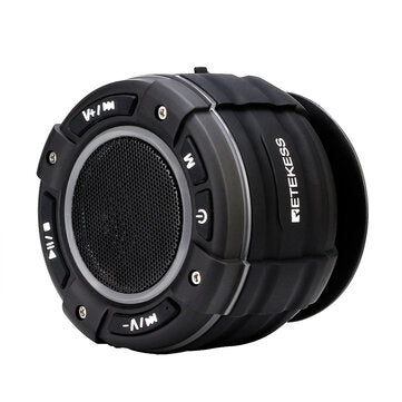 Retekess TR622 87-108MHz FM Radio bluetooth IP67 Waterproof Speaker LED Light Music Player for Danci