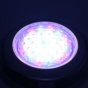 54W RGB Remote Control LED Swimming Pool Light Underwater Waterproof Wall Mounted Night Light